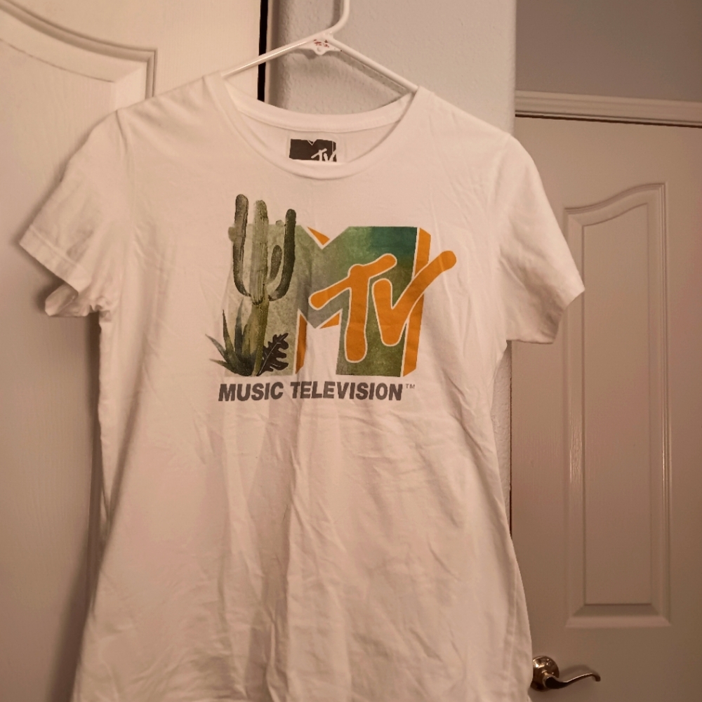 White MTV Shirt